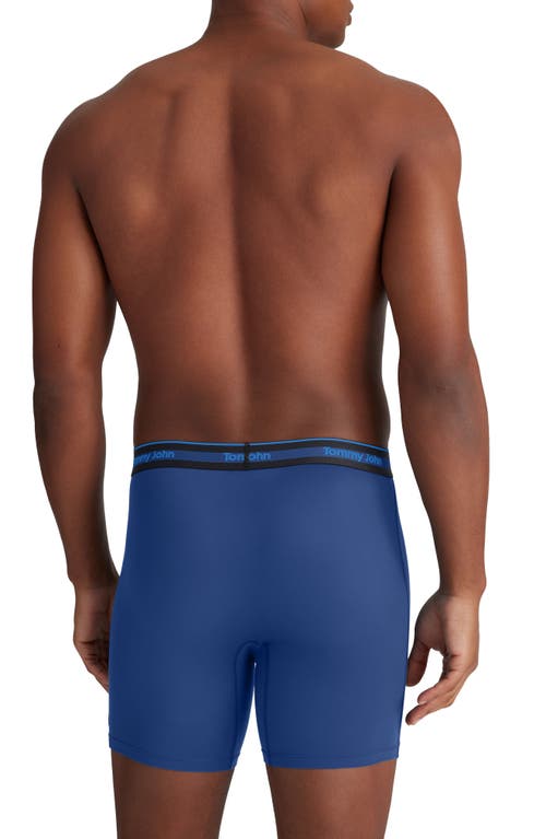 Tommy John 3-pack Comfort Micro 6-inch Boxer Briefs In Multi