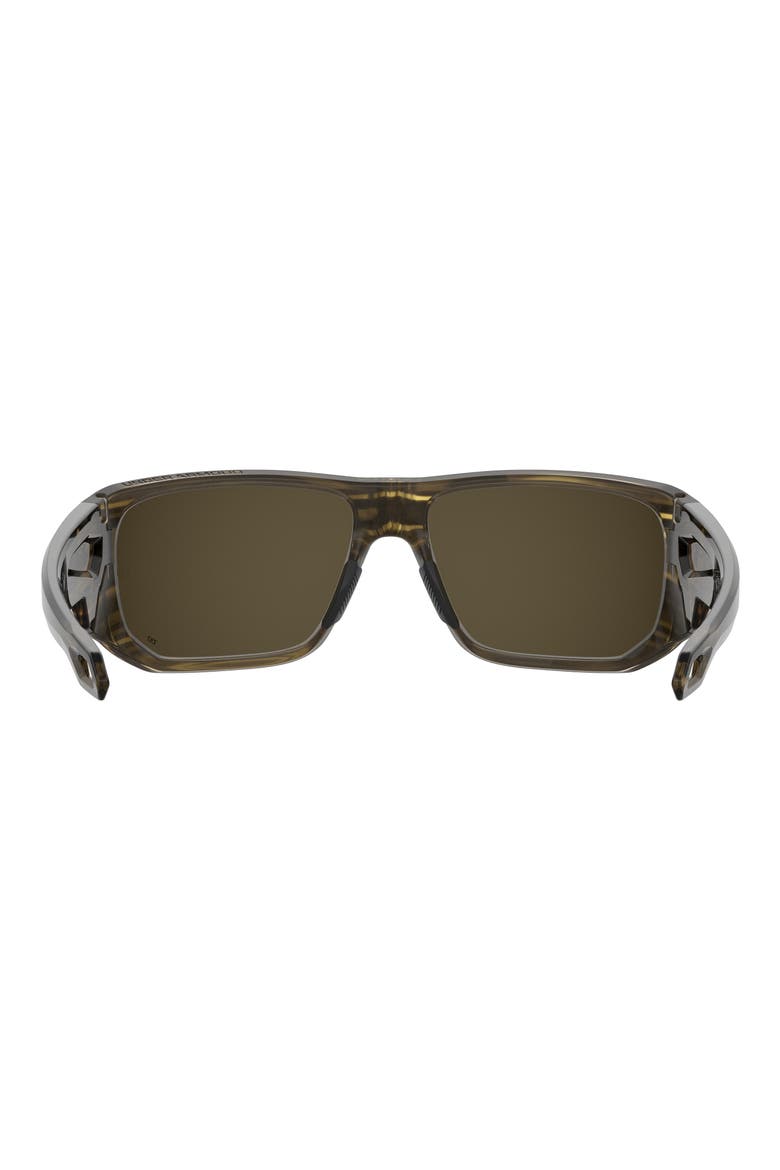 Attack 2 63mm Wrap Sunglasses, Alternate, color, WOOD BROWN/ BROWN OLEOPHOBIC