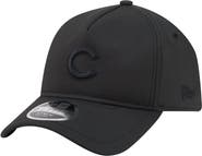 New Era Men's New Era  Black Chicago Cubs Injection Apex 9FORTY Adjustable Hat