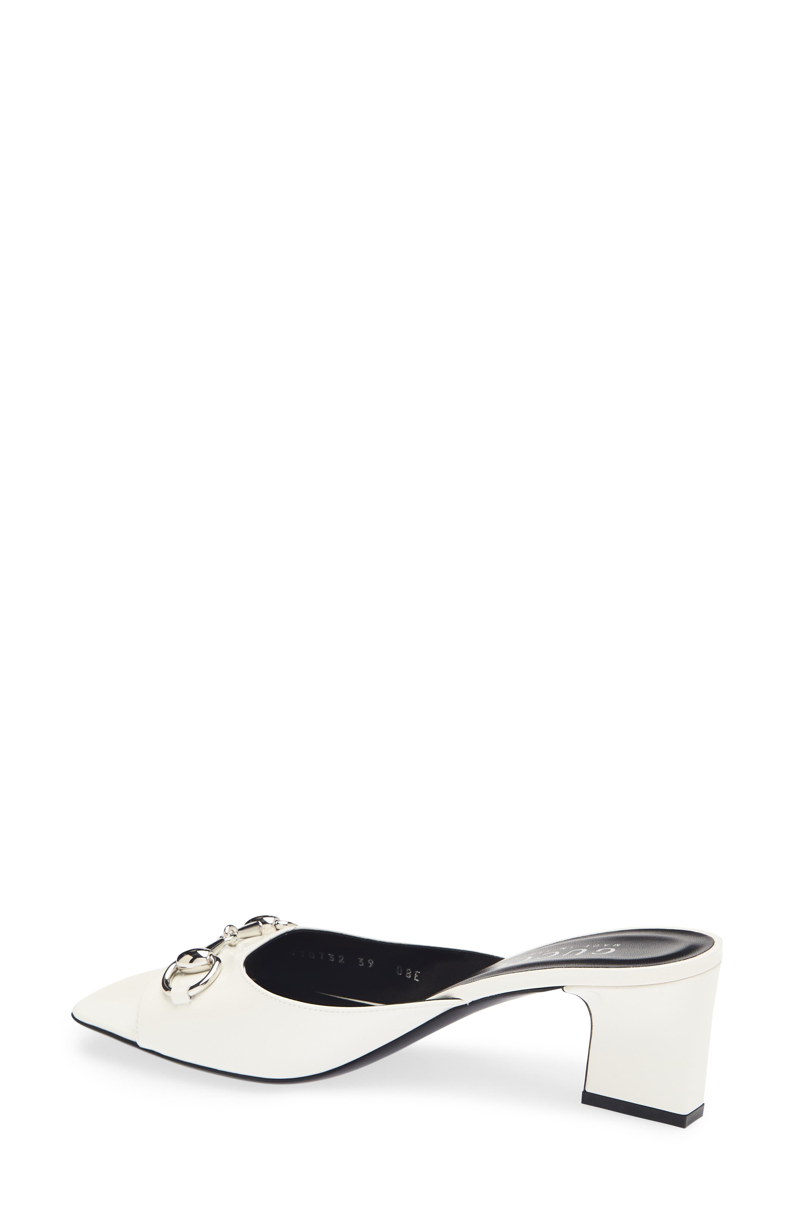Signora Horsebit Slide Sandal, Alternate, color, 9214 IVORY