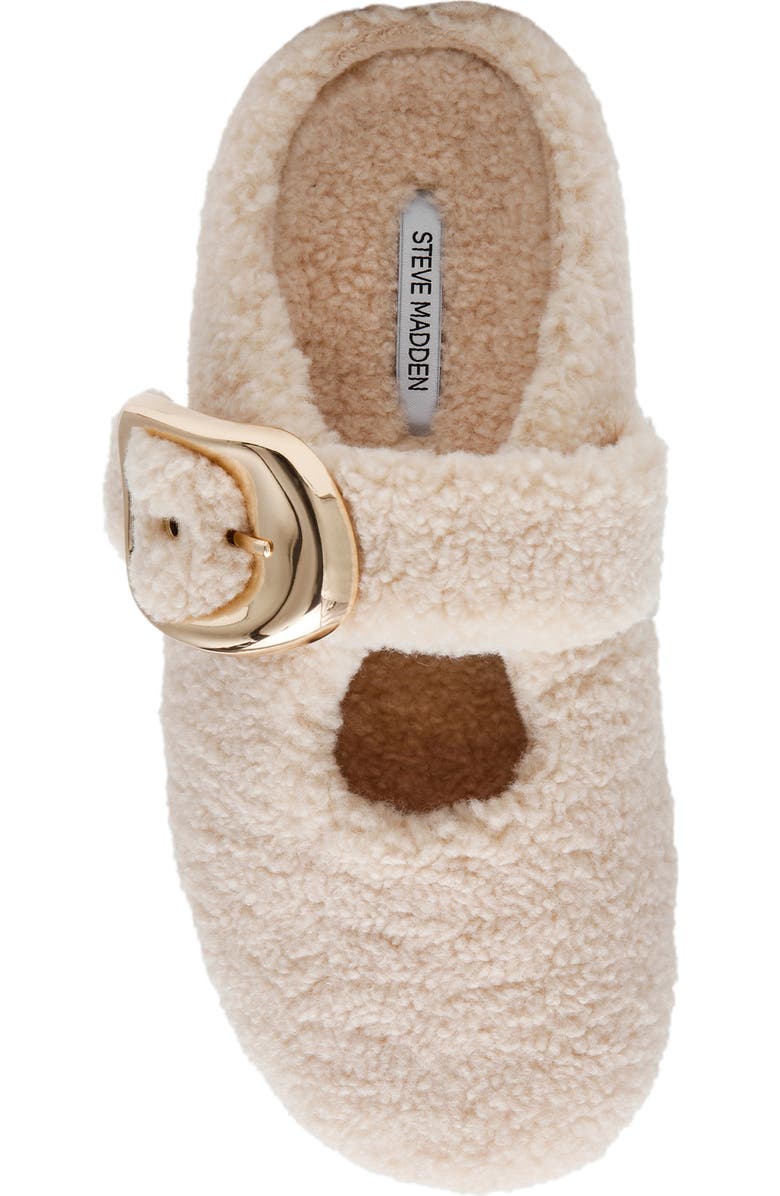 Steve Madden Cloudy Faux Shearling Mule, Alternate, color,