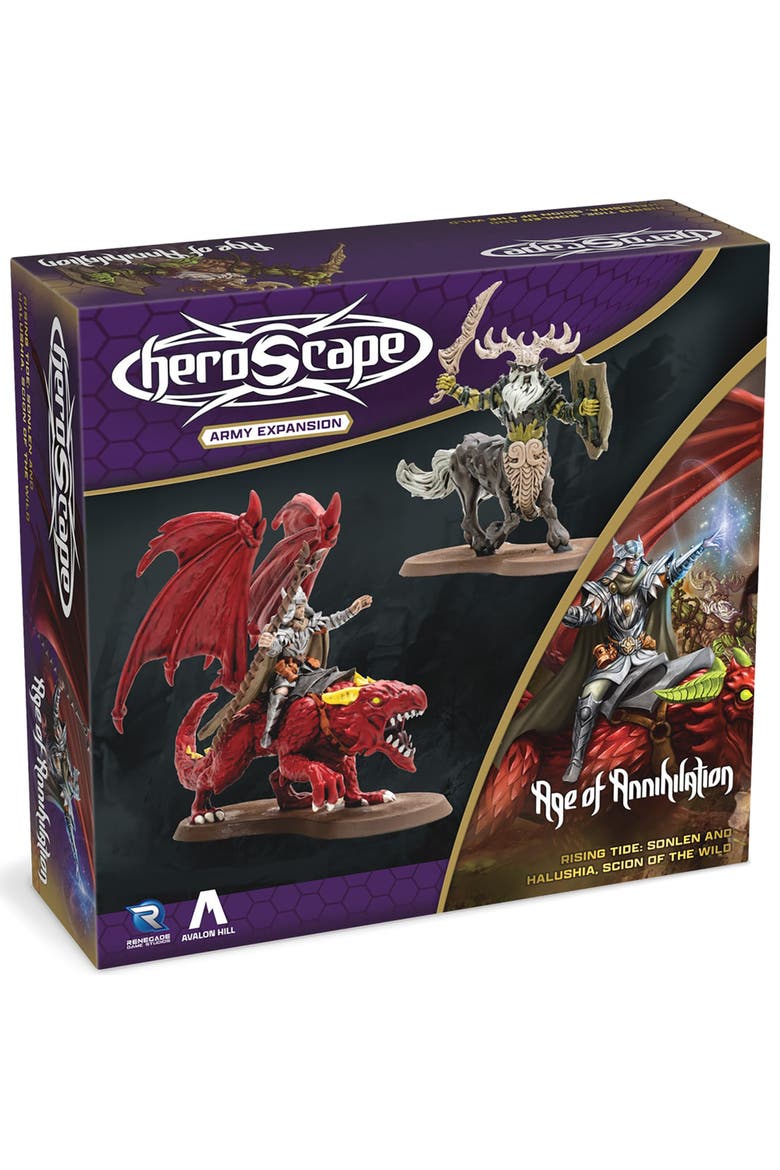 Heroscape Rising Tide, Sonlen & Halushia Scion of the Wild, Main, color, Multicolored