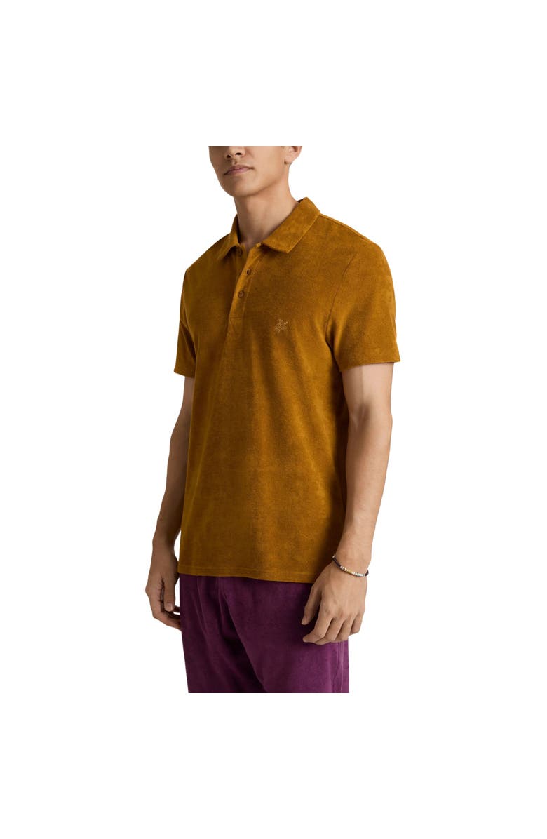 Vilebrequin Men Terry Polo Shirt Solid, Alternate, color, Mud