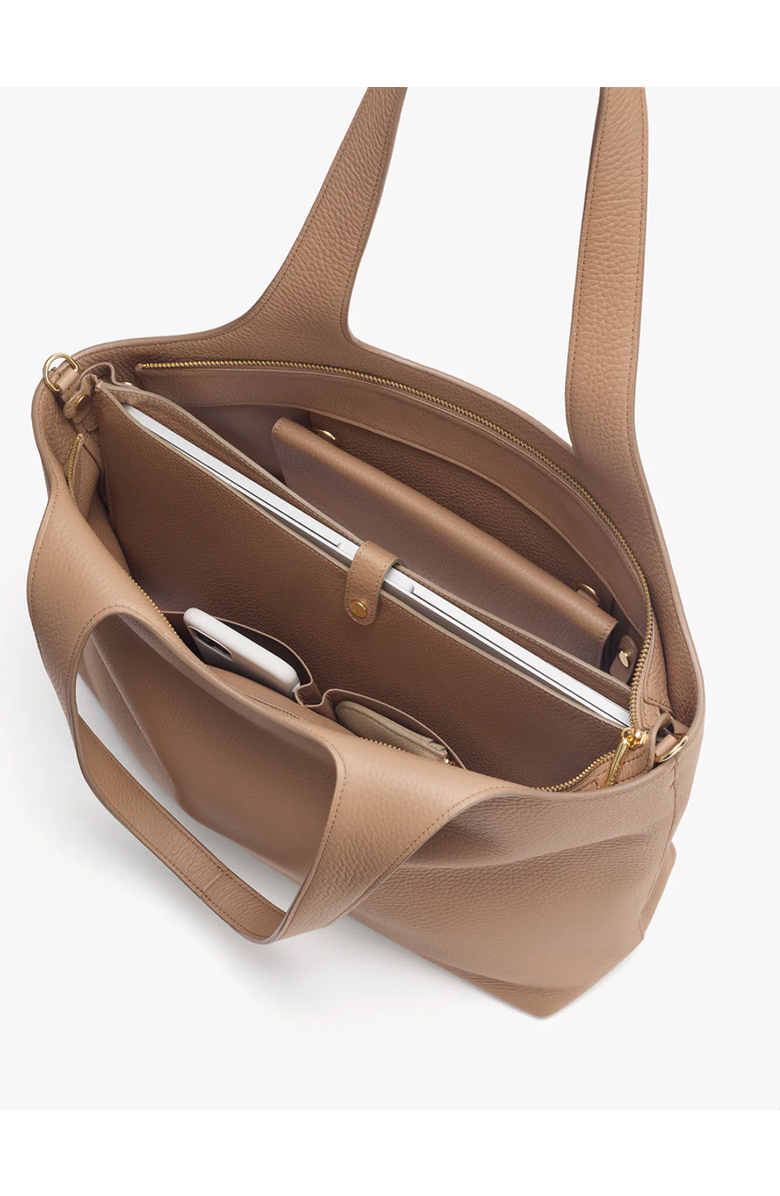 Cuyana System Zipper Tote 16-inch, Alternate, color, Cappuccino