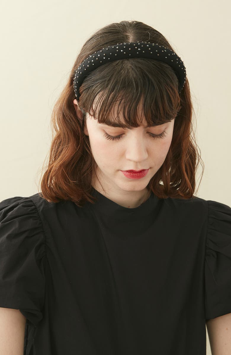 Alexandre de Paris Swarovski Crystal Headband, Alternate, color,