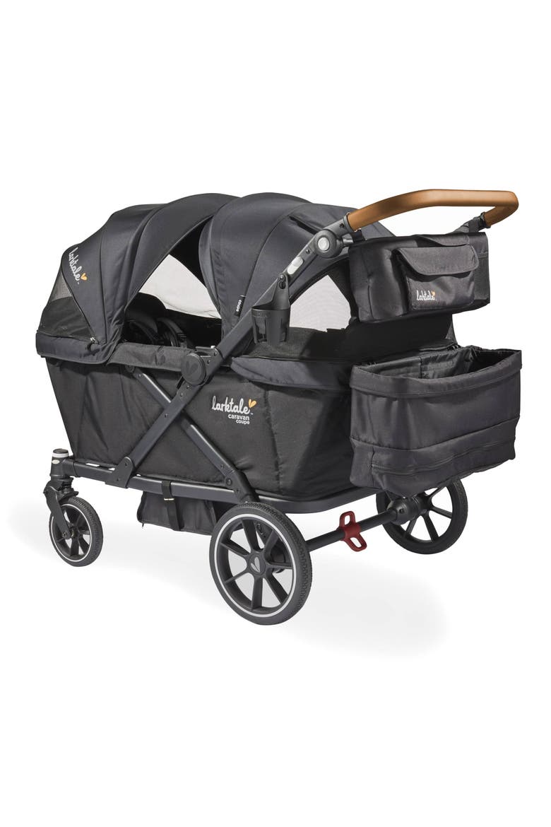 caravan™ coupe QUAD Compact 4-Seat Stroller/Wagon, Alternate, color, BYRON BLACK