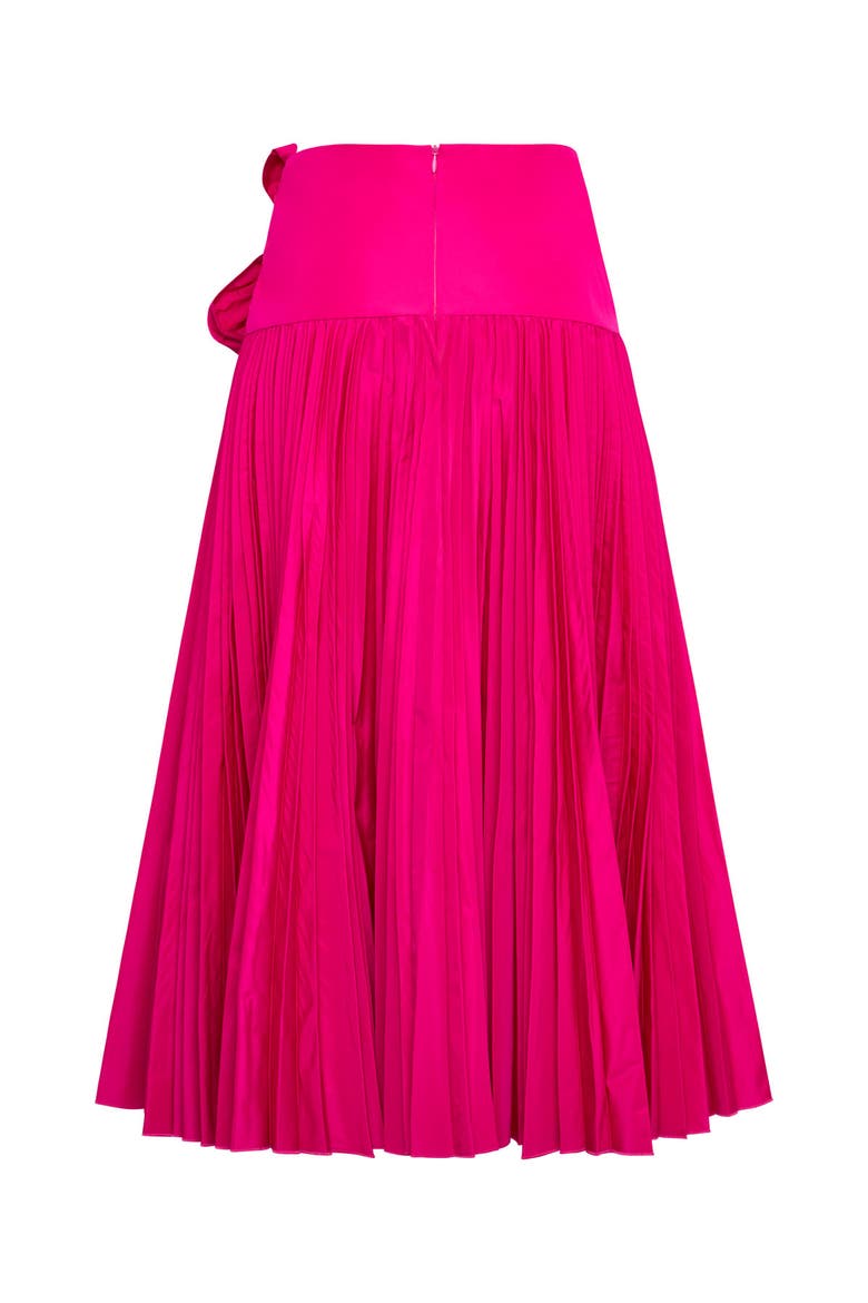 Taffeta Skirt With Bow Tie, Alternate, color, Pink