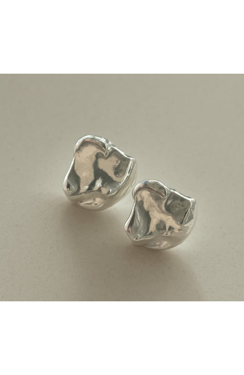 By Georgia Revival Earrings, Main, color, Sterling Silver