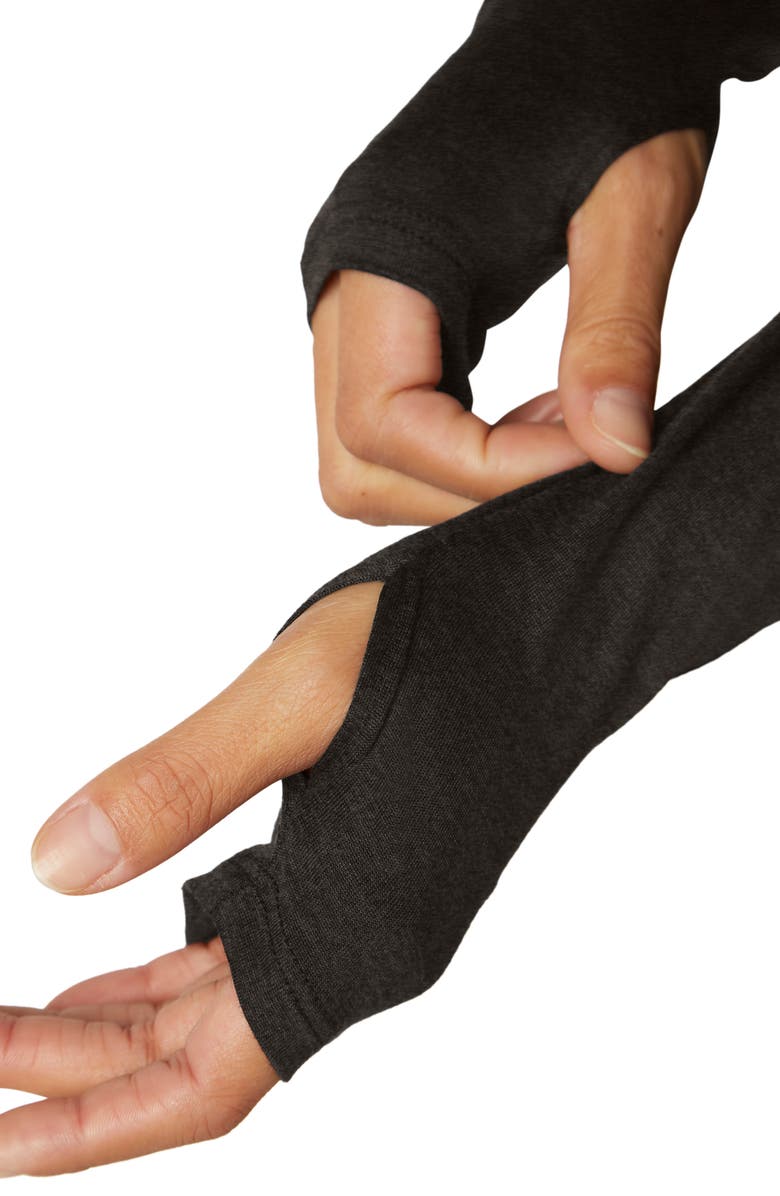 Beyond Yoga Featherweight Sunrise Long Sleeve Crop T-Shirt, Alternate, color, 