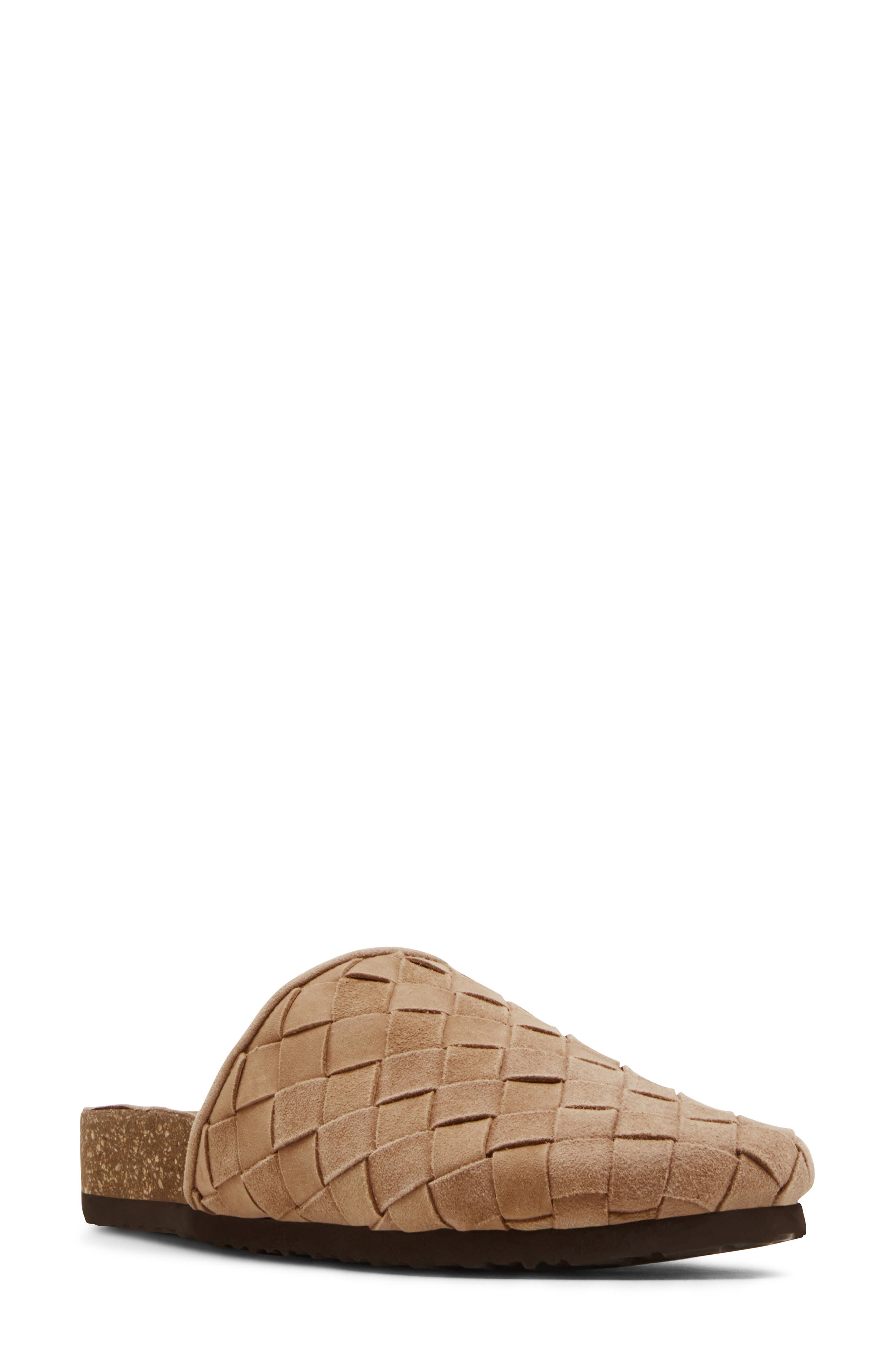 Cecily Mule, Main, color, TAN SUEDE
