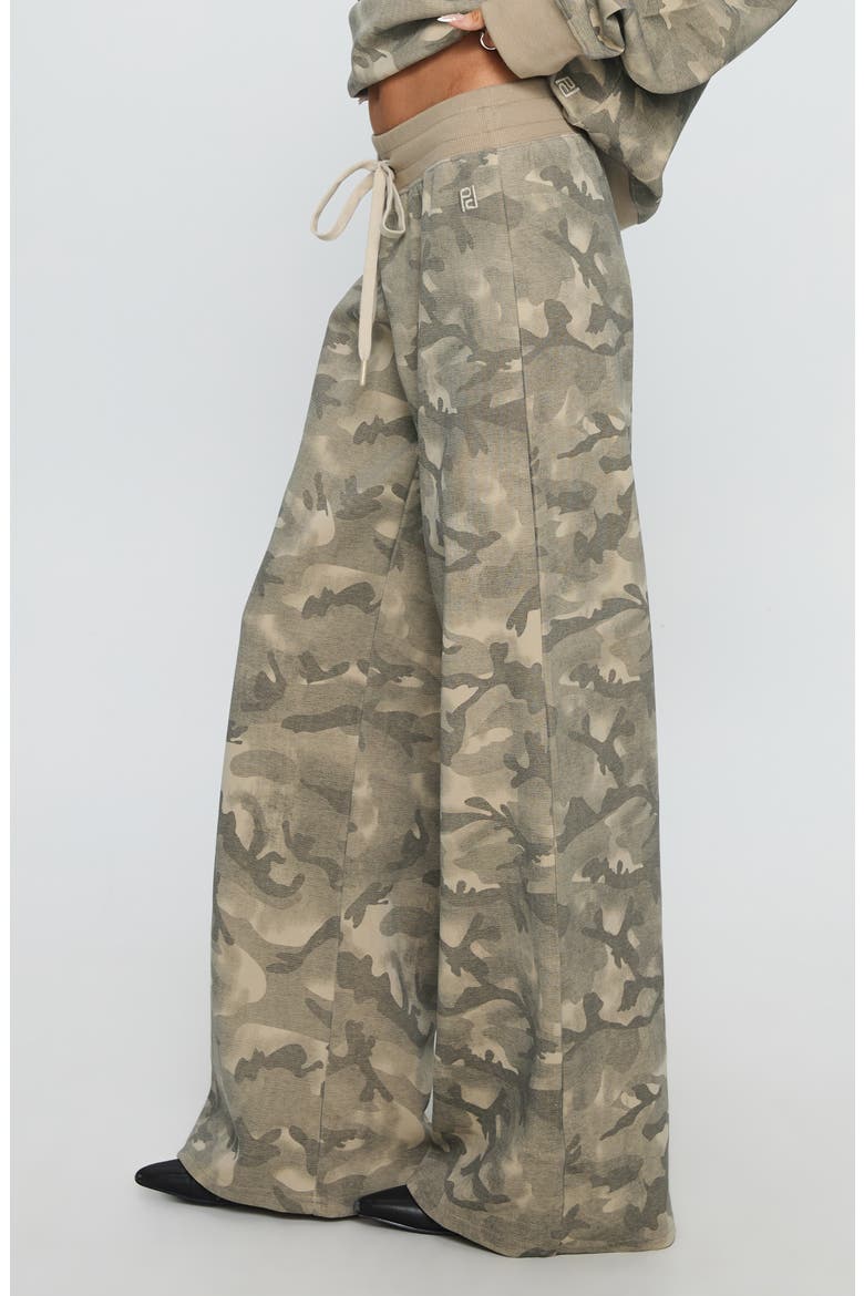 Dodie Wide Leg Camo Pants, Alternate, color, CAMO
