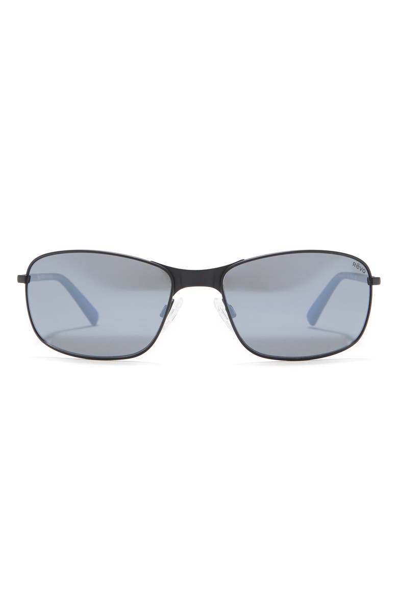 Revo Decoy 60mm Polarized Square Sunglasses, Main, color,