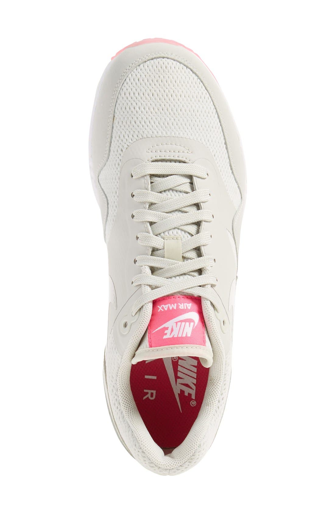 'Air Max 1' Sneaker, Alternate, color, LIGHT BONE/ WHITE