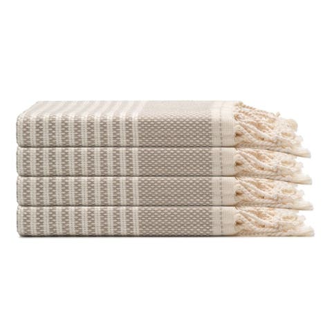 Zipper Turkish Hand / Kitchen Towel Bundle