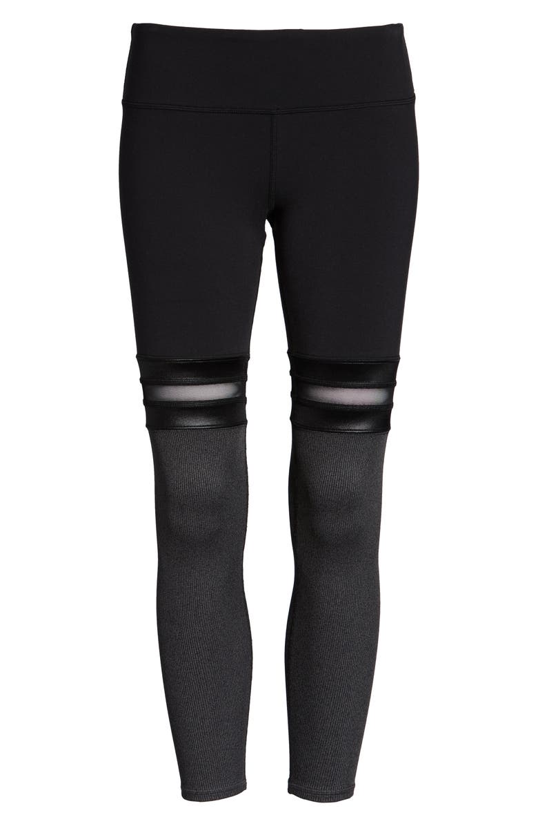 Alo Player High Waist 7/8 Leggings, Alternate, color, 
