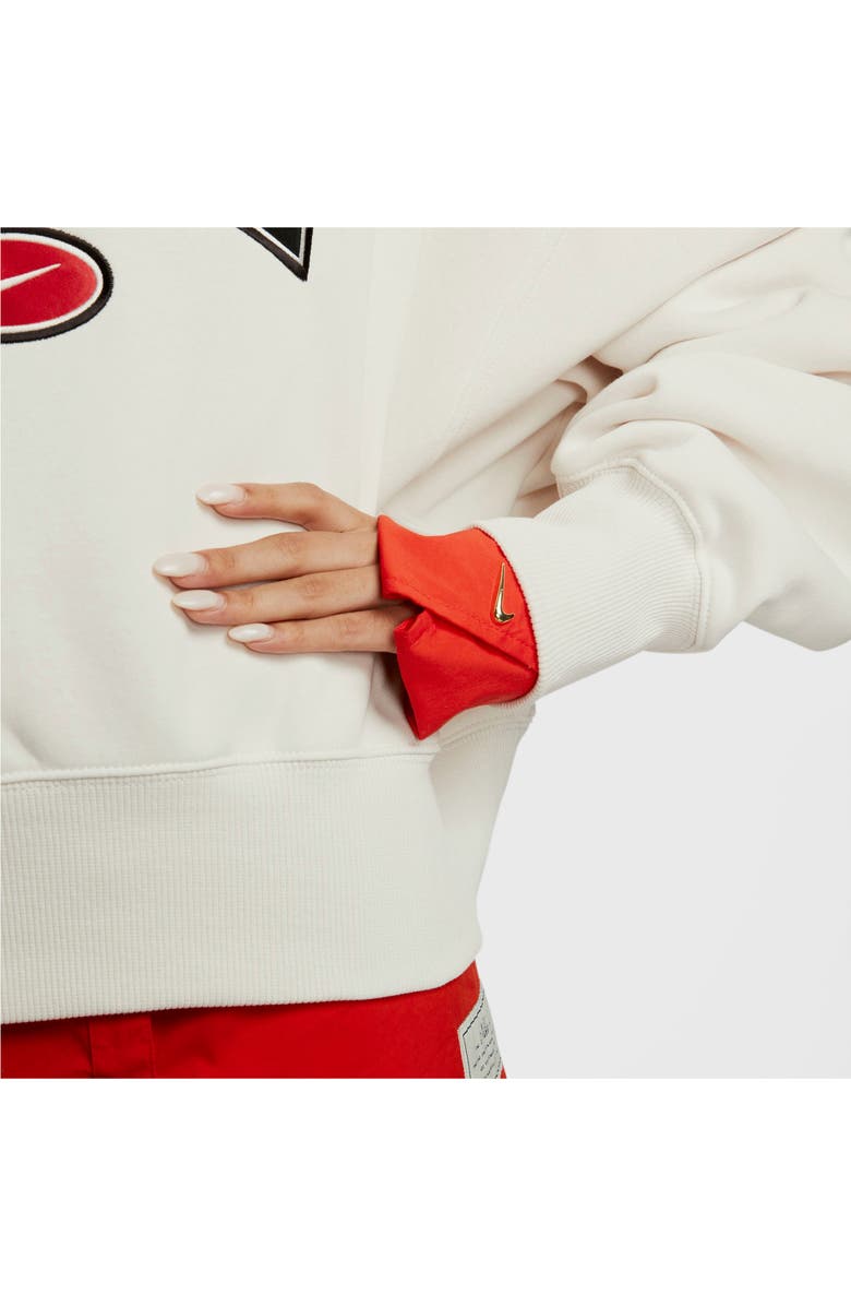 Nike Phoenix Fleece City Oversized Cotton Blend Sweatshirt, Alternate, color, 