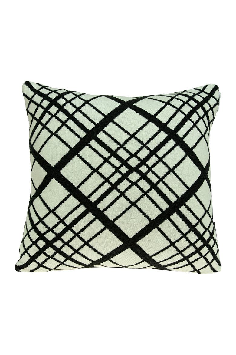 Misa Transitional Pillow - 20" x 20" - White, Main, color, WHITE