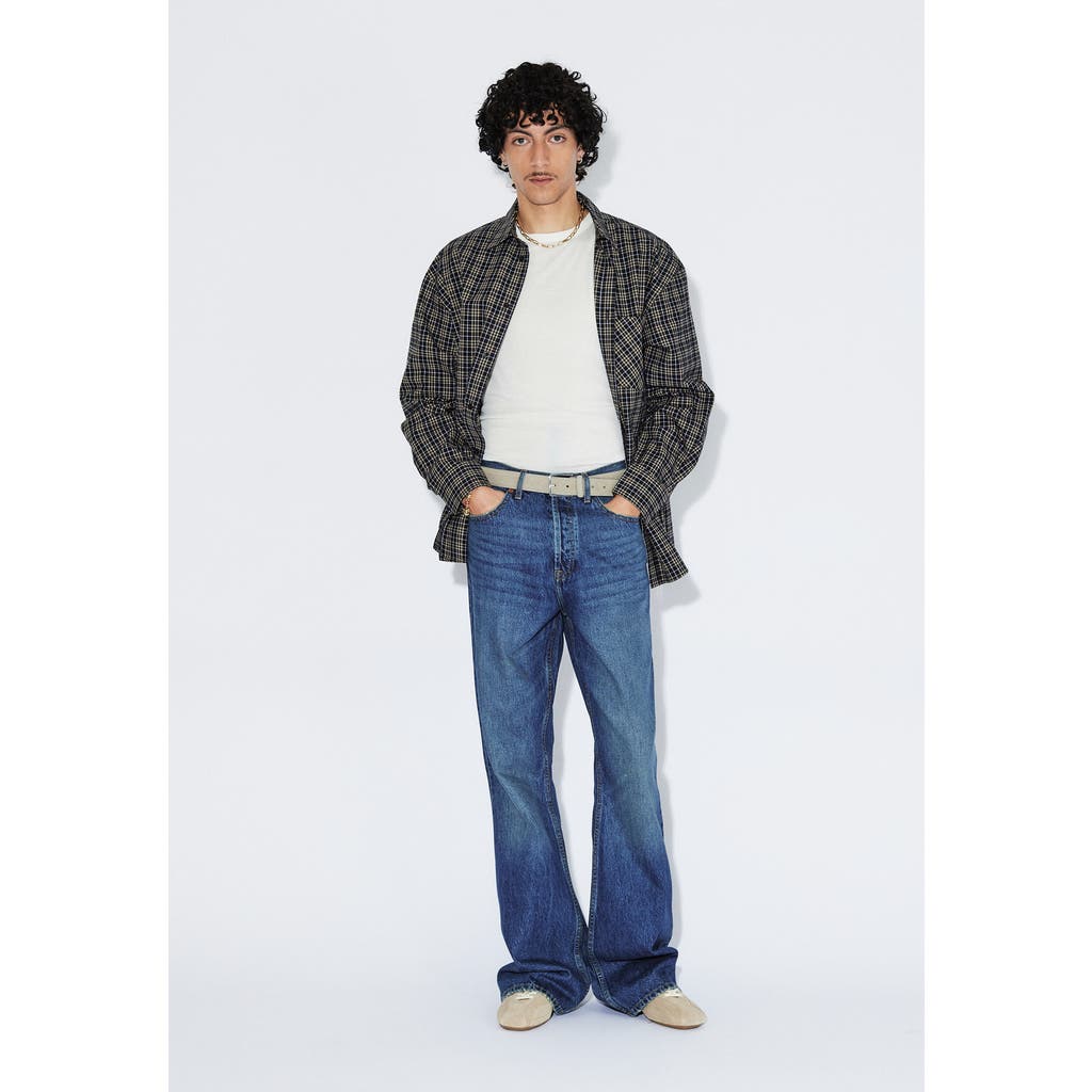 Dr Denim Dr. Denim Rift Wide Bootcut Jeans In Blue