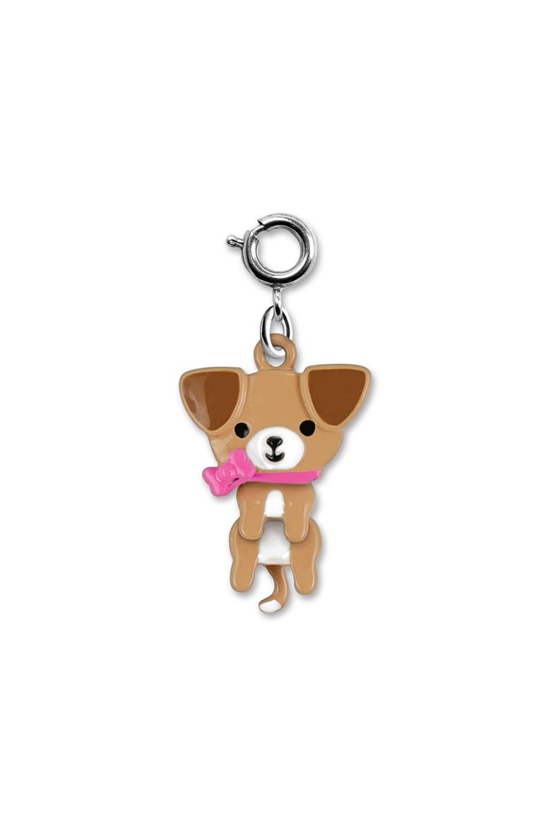 High IntenCity CHARM IT® Swivel Puppy Charm, Main, color, TAN