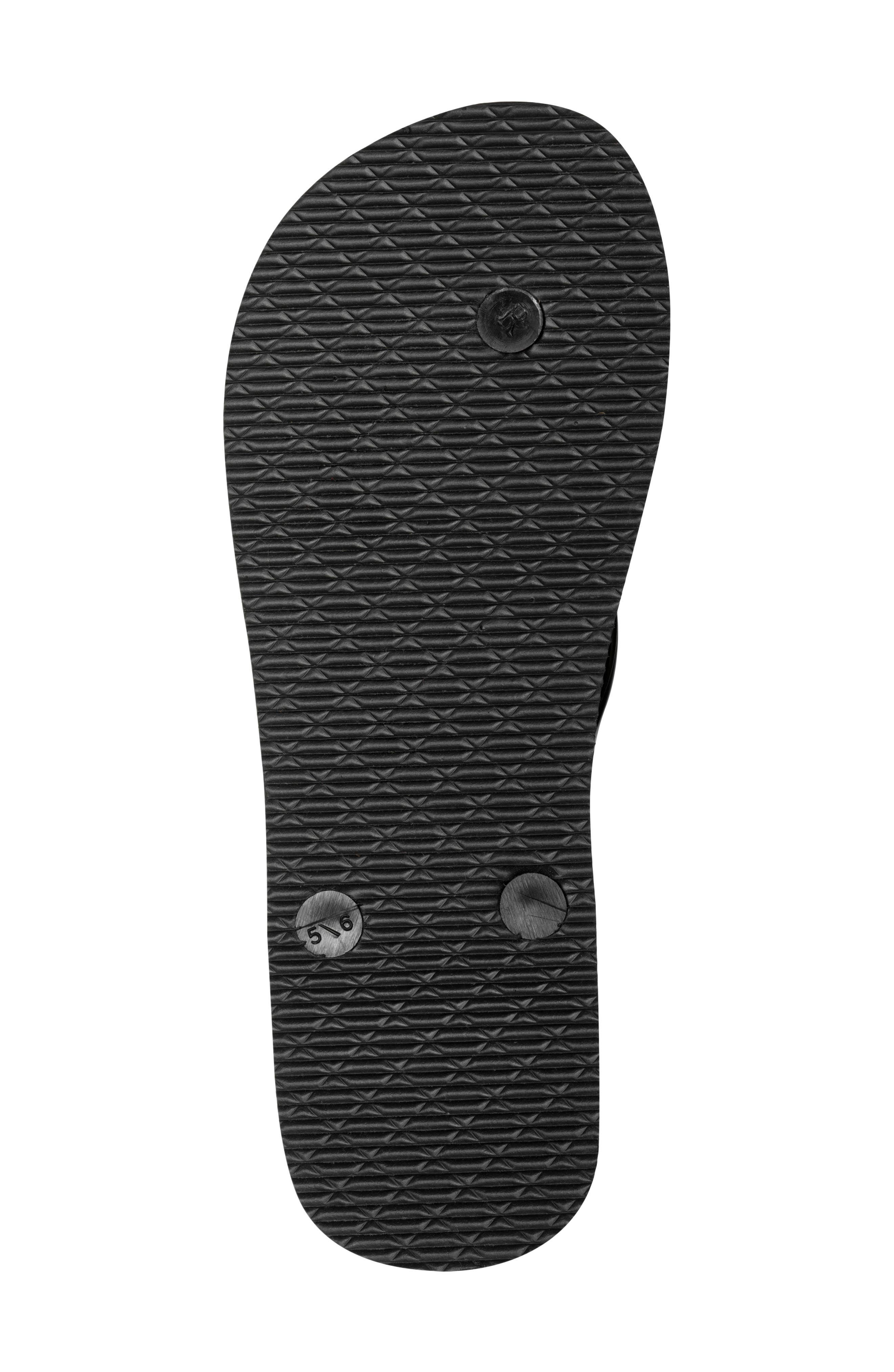 Zimia Pearl Flip Flop, Alternate, color, BLACK