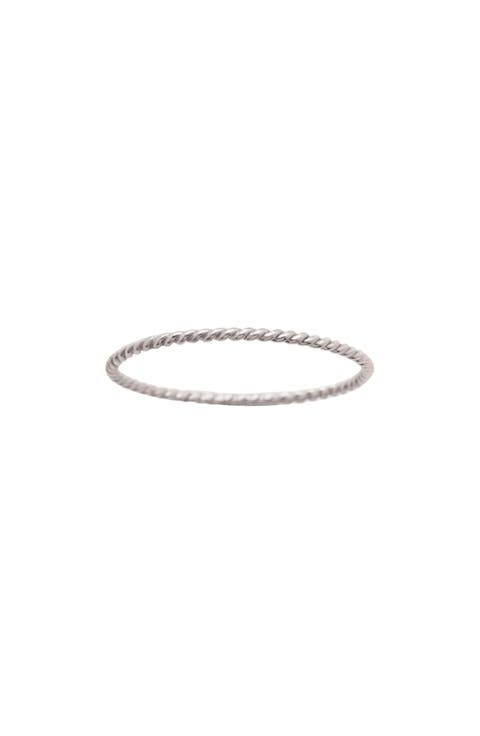 Twisted Stacking Ring
