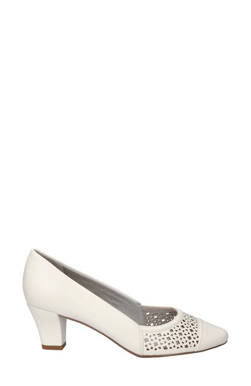 EASY STREET EASY STREET NEVA CAP TOE PUMP 
