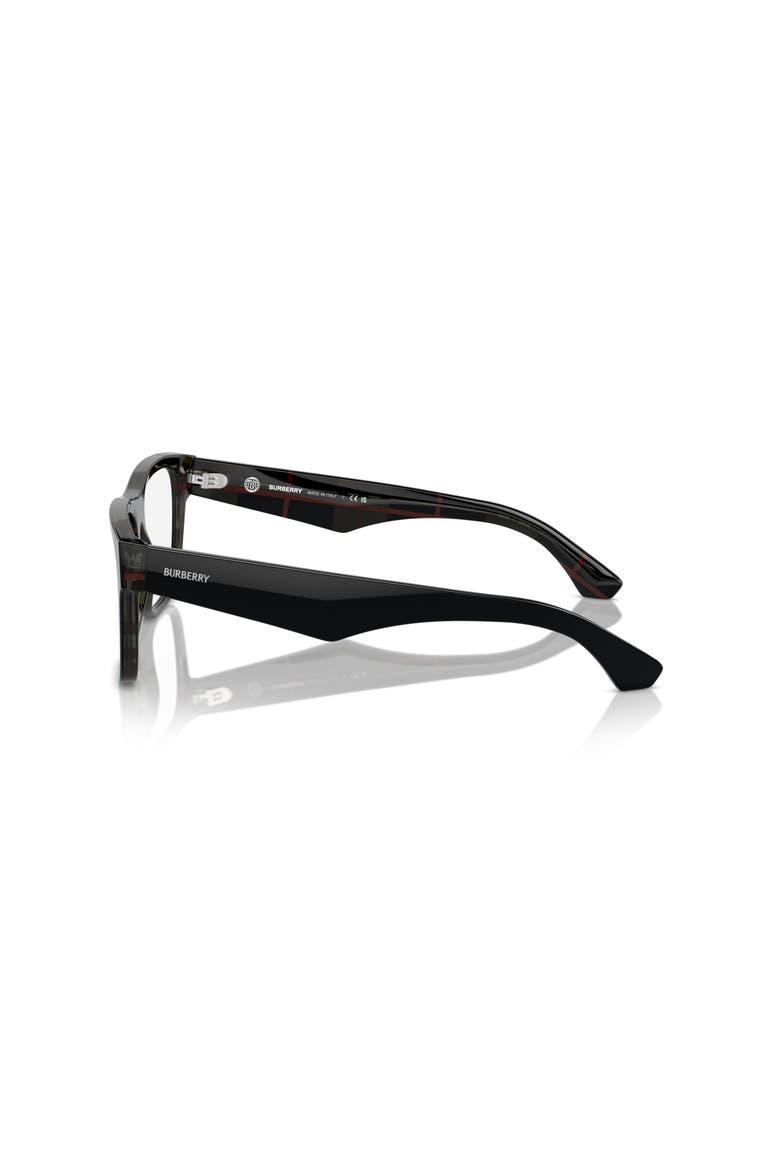 53mm Square optical glasses, Alternate, color, Black