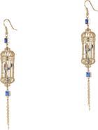 Bill Skinner Studio Bird Cage Drop Earrings