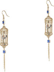 Bill Skinner Studio Bird Cage Drop Earrings