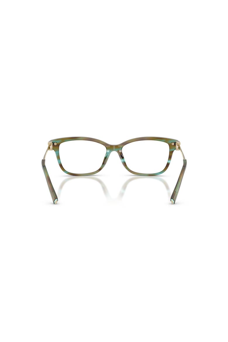 53mm Rectangle optical glasses, Alternate, color, Blue