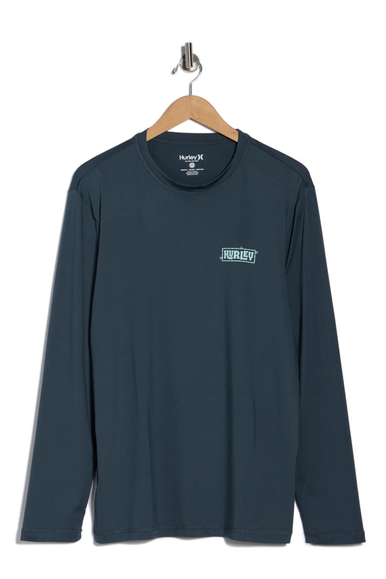 Island Vibes Long Sleeve Sunshirt, Alternate, color, DESTROYER