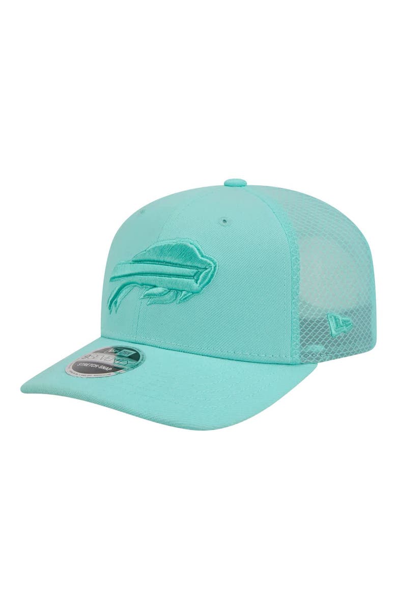New Era Men's New Era Turquoise Buffalo Bills Color Pack 9SEVENTY Adjustable Hat, Main, color, Turquoise