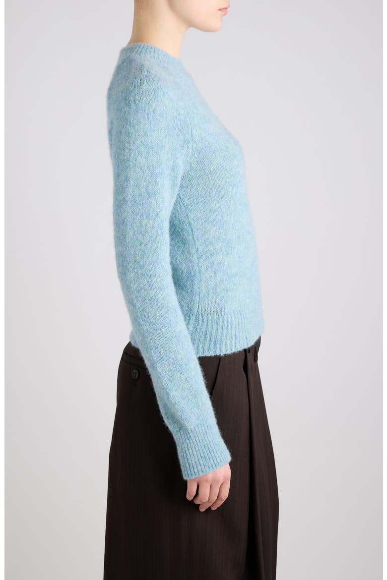 Texas Alpaca and Wool Pullover Sweater, Alternate, color, LIGHT BLUE