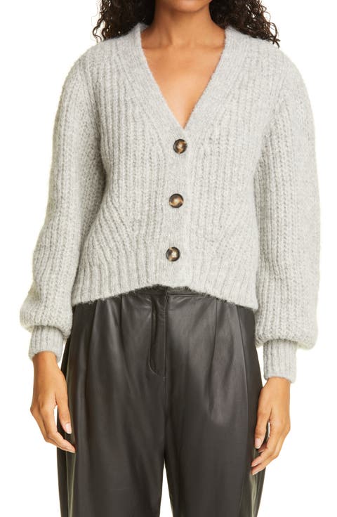 Puff Sleeve Cardigan