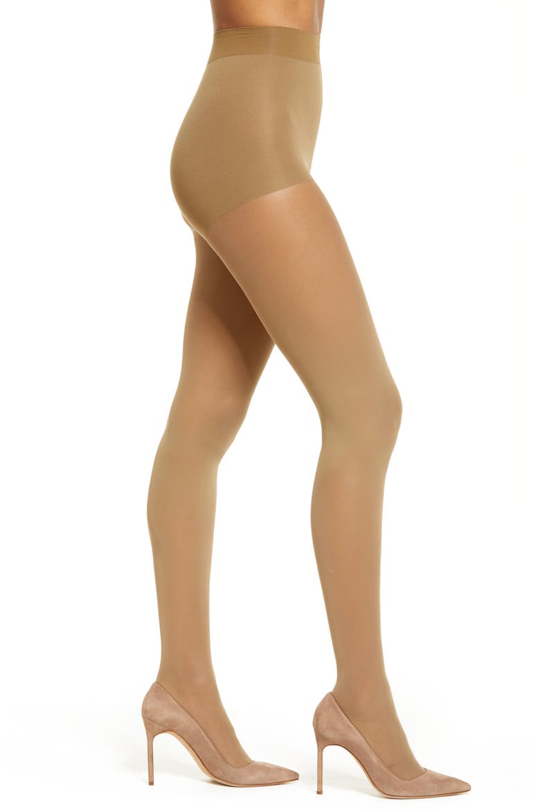 Ultra Sheer Control Top Pantyhose, Main, color, NUDE