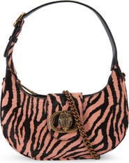 Kurt Geiger London Small Chelsea Genuine Calf Hair Hobo Bag