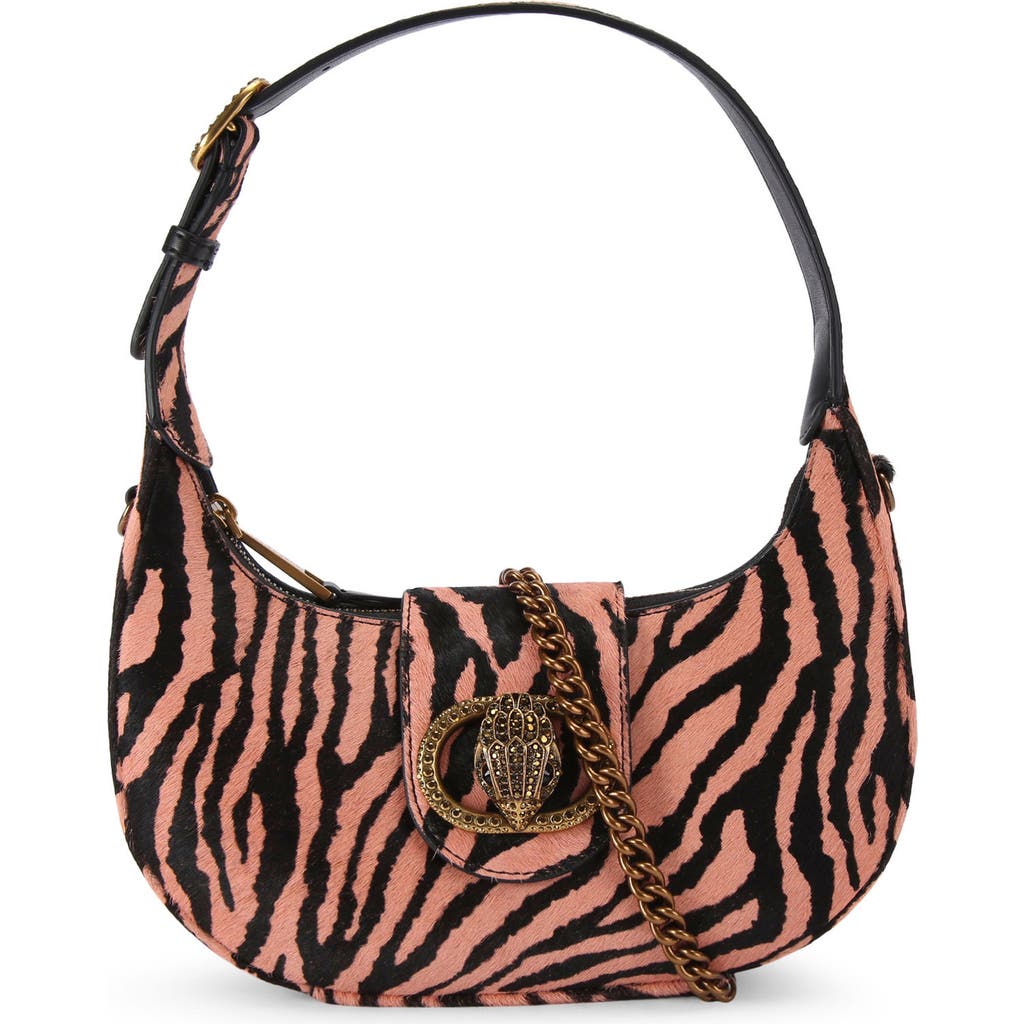 KURT GEIGER KURT GEIGER LONDON SMALL CHELSEA GENUINE CALF HAIR HOBO BAG