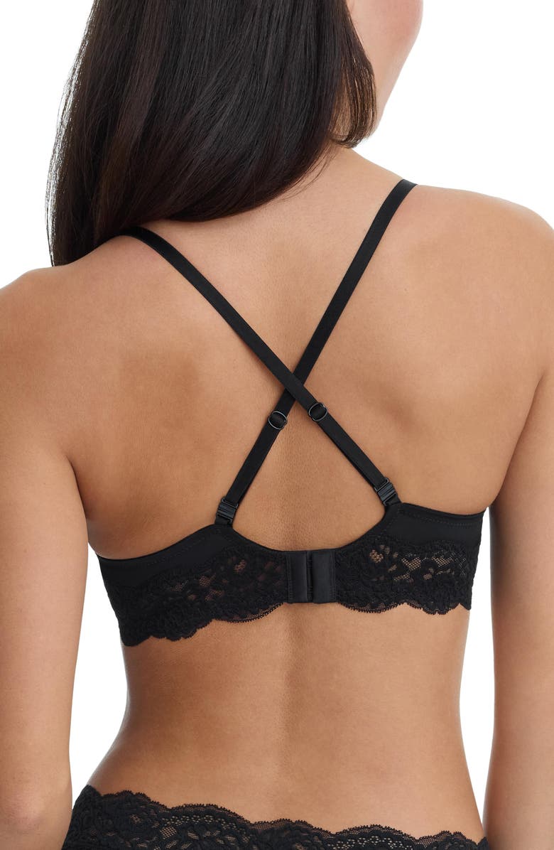 Skarlett Blue Divine Convertible T-Shirt Bra, Alternate, color, Black