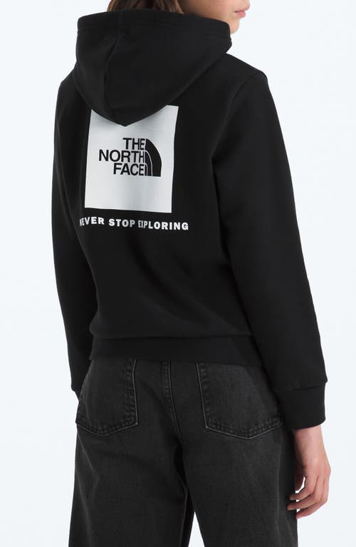 The North Face Kids' Evolution Cotton Blend Fleece Hoodie In Black