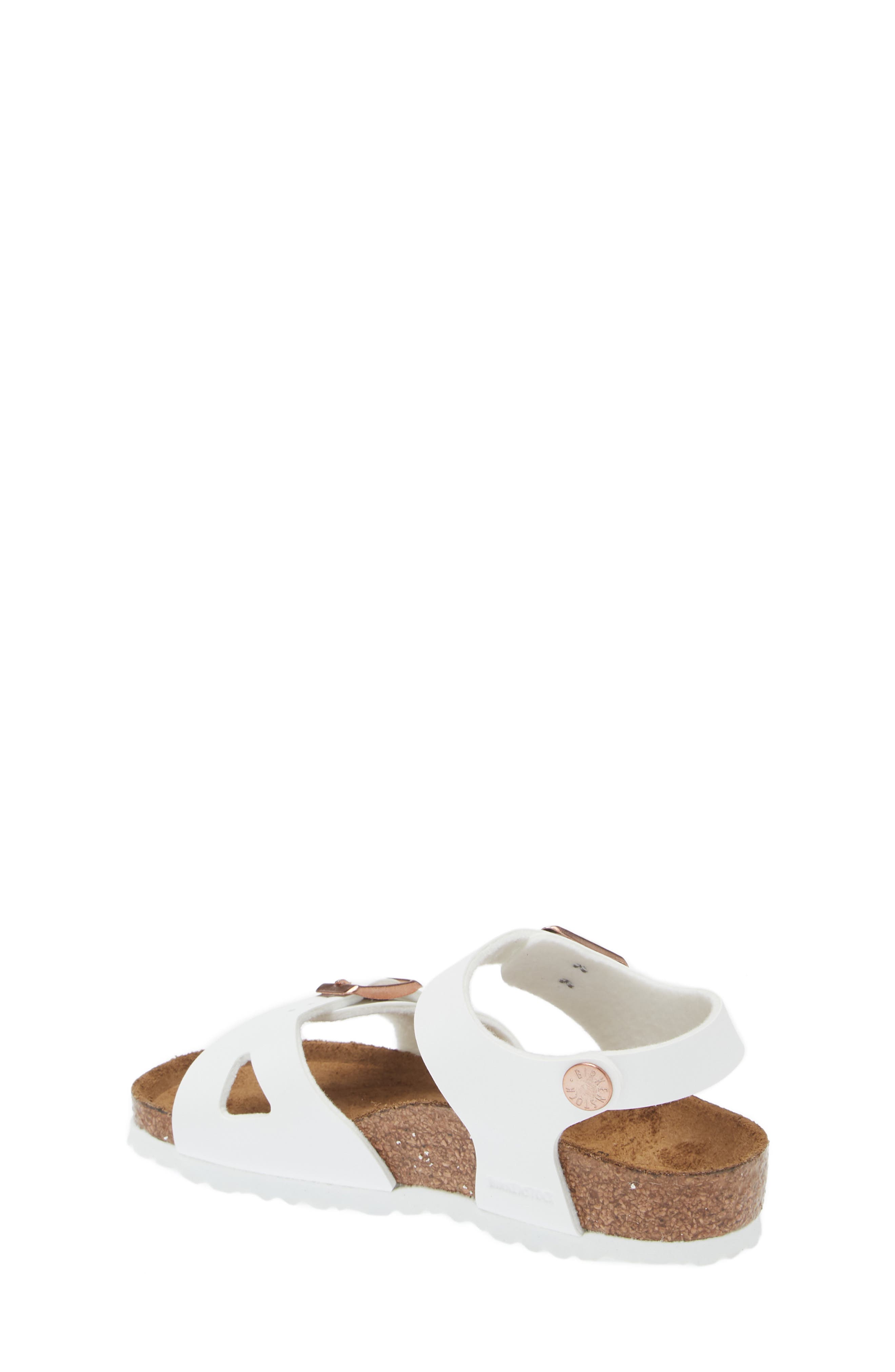 Birkenstock Kids' Rio Sandal, Alternate, color, White