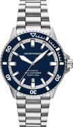 Emporio Armani Sea Explorer Bracelet Strap Automatic Diving Watch, 42.5mm