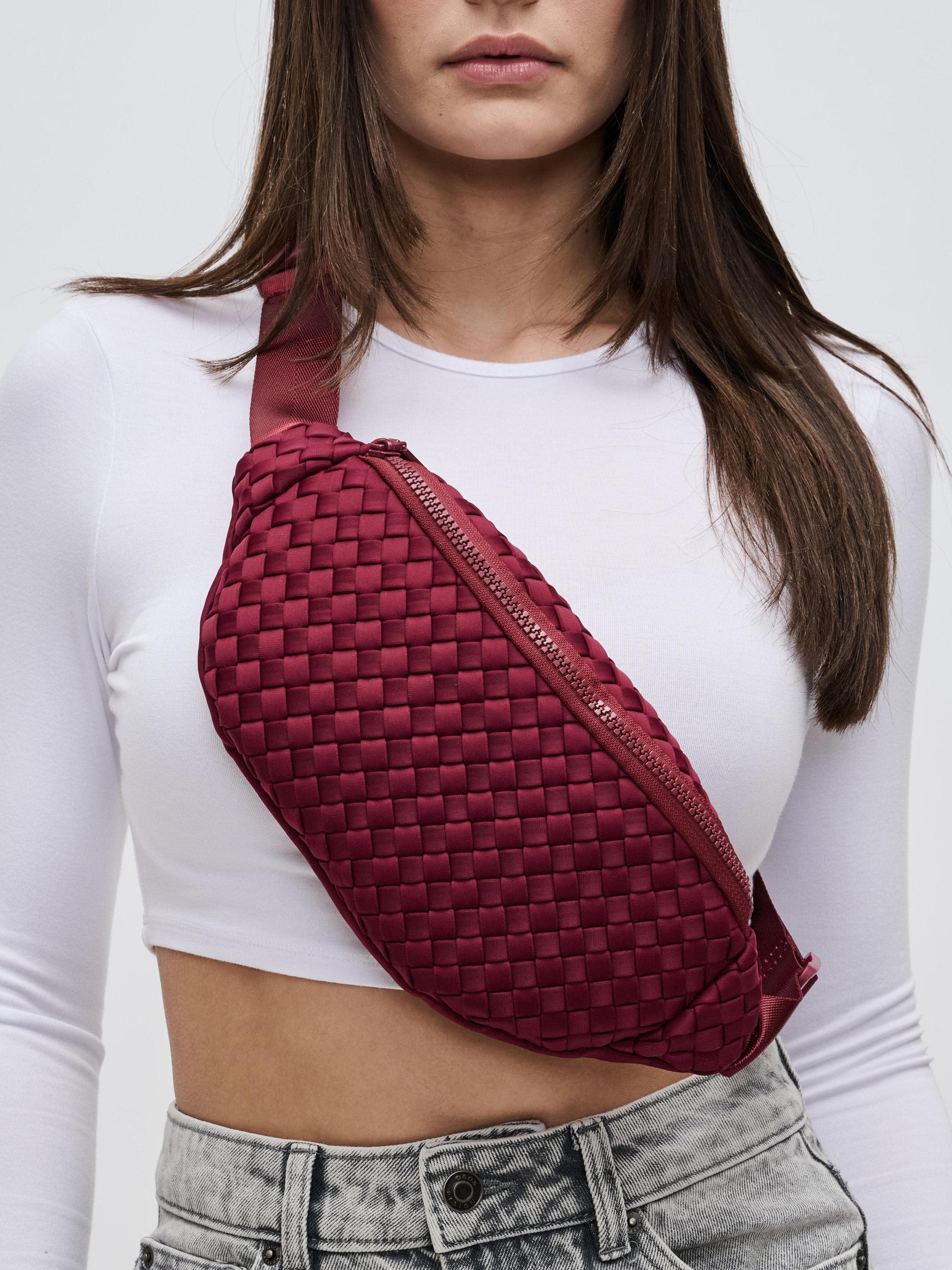 Aim High Belt Bag, Alternate, color, Wine