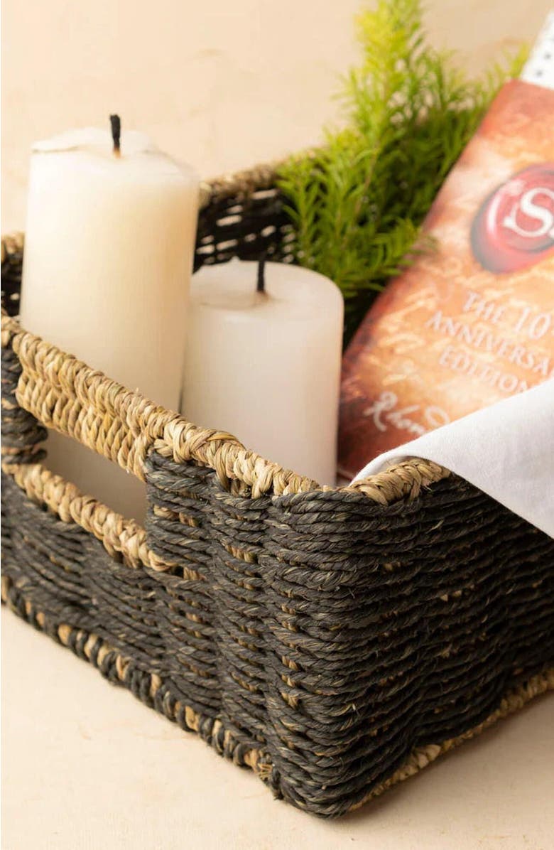 Kadam Haat Babui Utility Basket, Alternate, color, Black