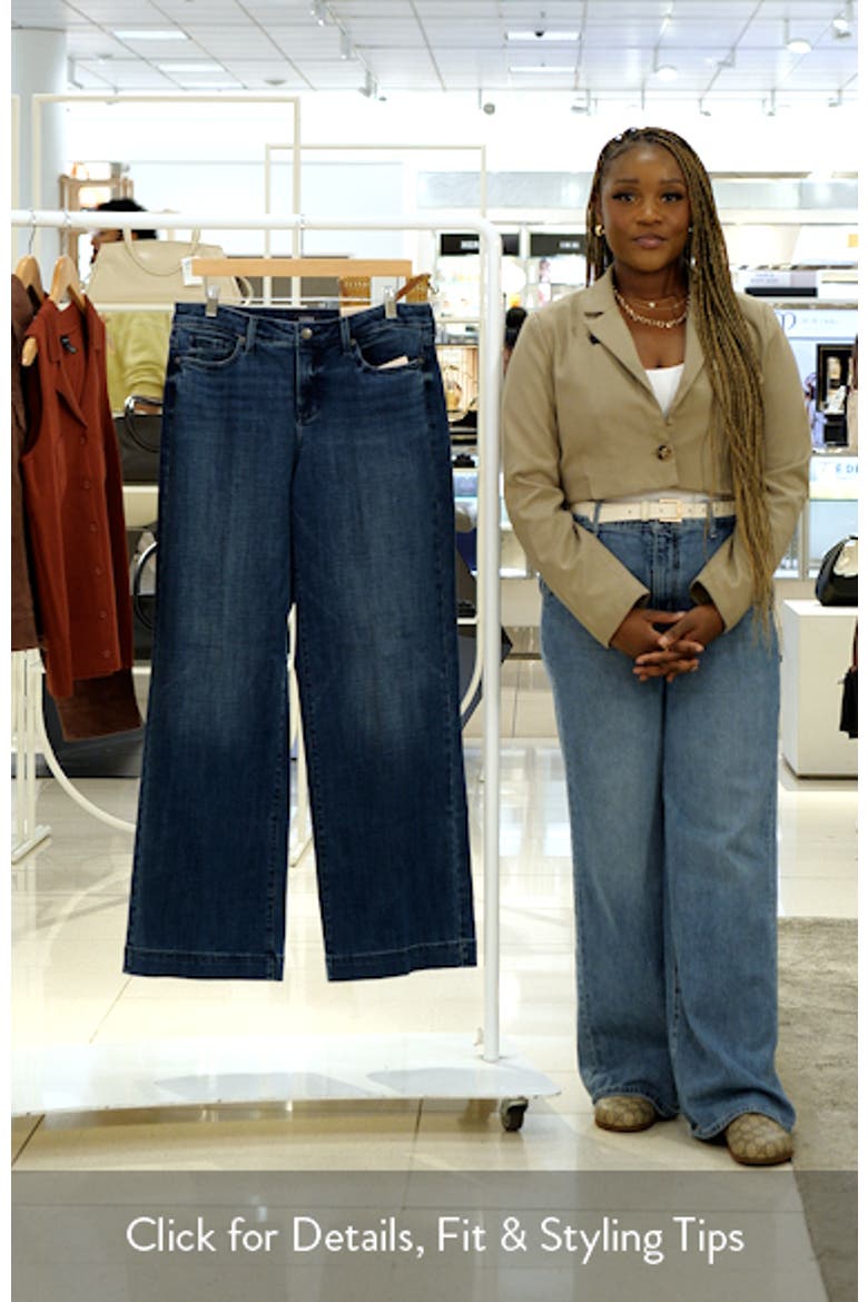 Teresa High Waist Wide Leg Jeans video
