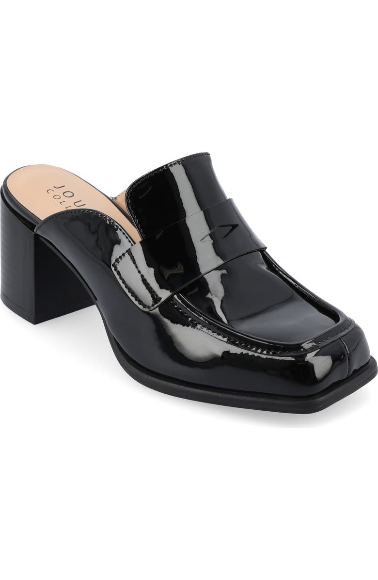 Journee Collection Bayley Mule Pump, Main, color,