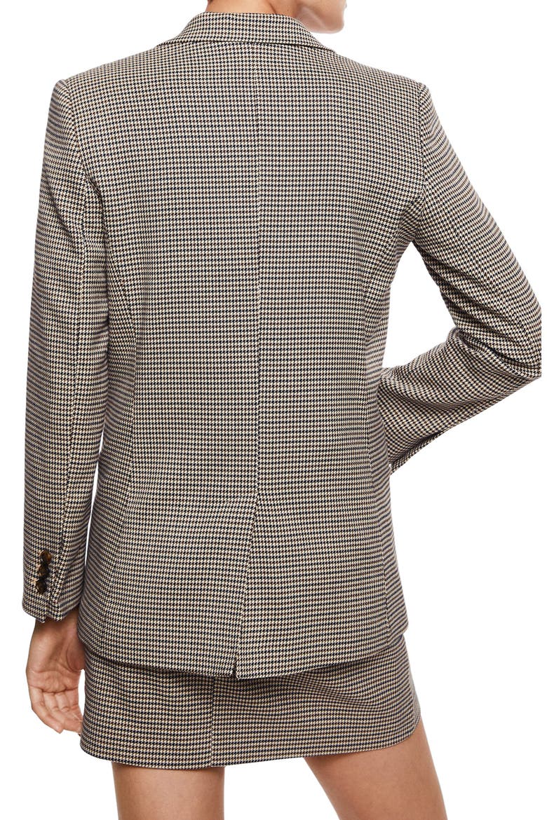 Check Blazer, Alternate, color, BROWN