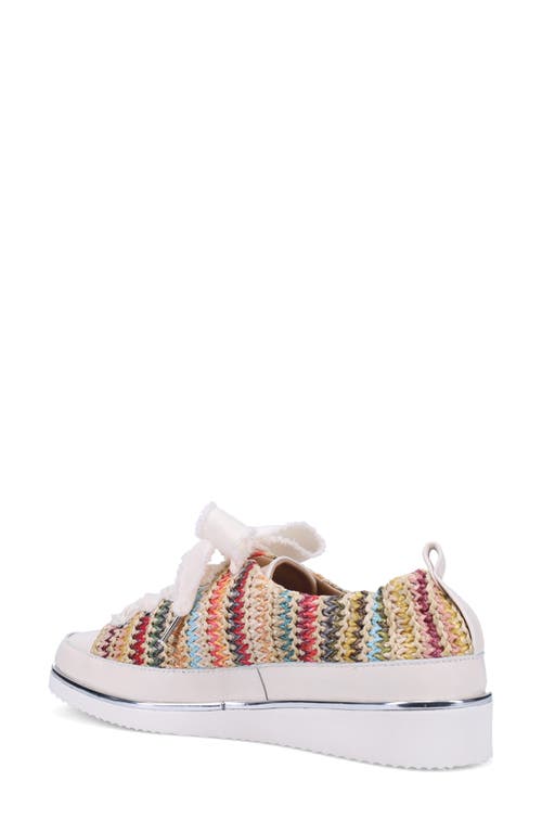 Ron White Novella Raffia Sneaker In Southwest