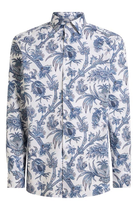 Roma Stretch Cotton Dress Shirt