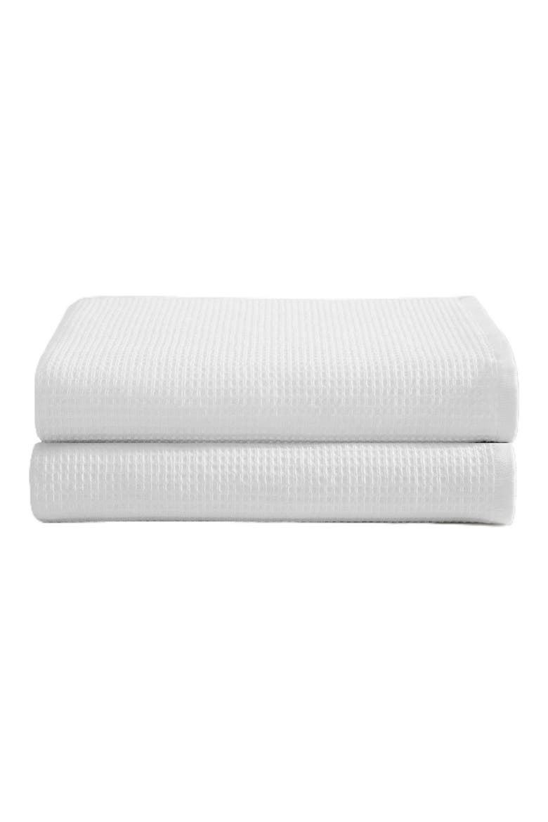 Eternity Set of 2 Bath Sheets, Main, color, WHITE