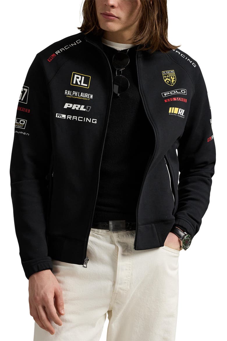 Polo Ralph Lauren Quilted Stretch Double-Knit Track Jacket (Men